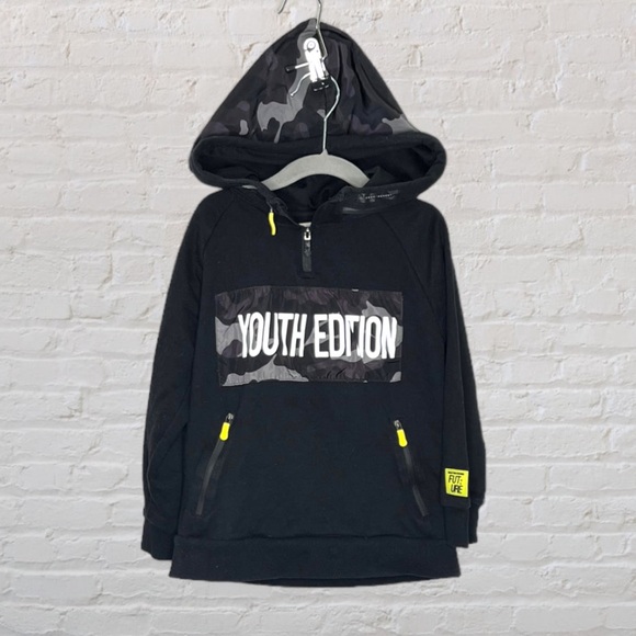 Zara Convertible Hood 'Youth Edition' Hoodie - Picture 2 of 2